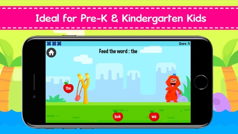 Kindergarten Sight Word Games screenshot