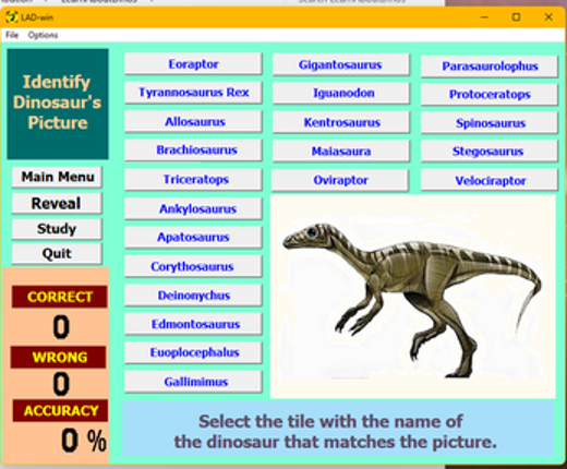 Learn About Dinosaurs screenshot