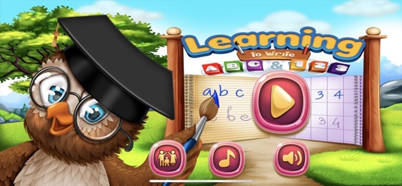 Learning to Write ABC and 123 screenshot
