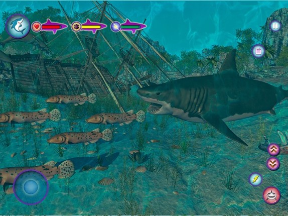 Megalodon Shark Fish Attack screenshot