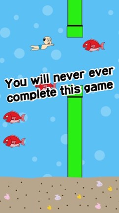 Mr.Swimmer - Super Mario-style swimming game screenshot