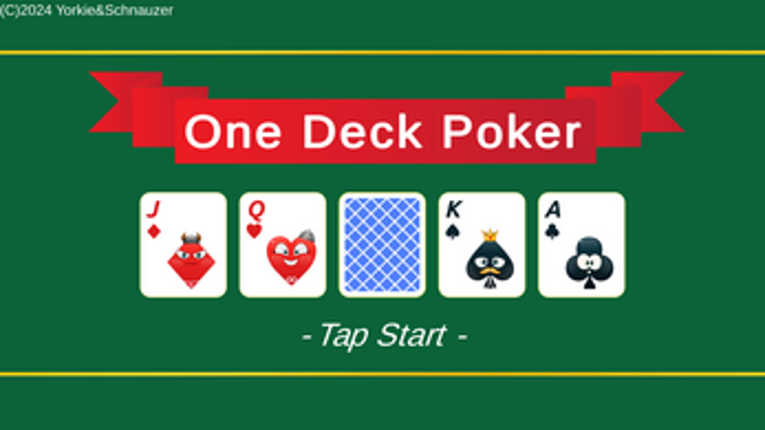 One Deck Poker screenshot