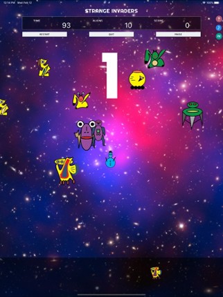 Strange Invaders screenshot