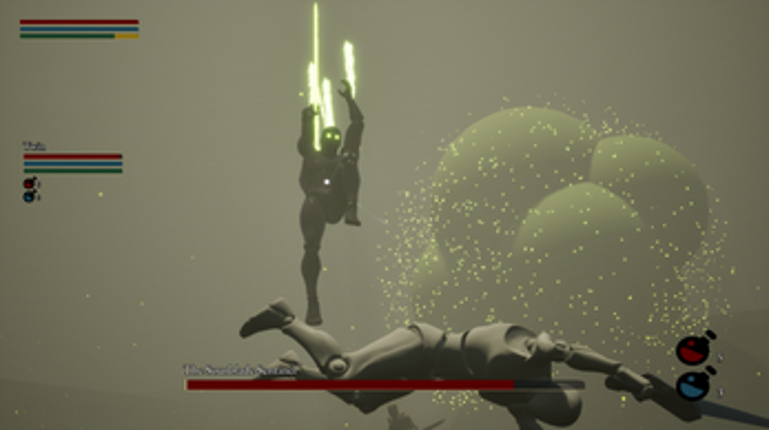 The Sourblade Sentinel - Souls Like Boss Fight Image