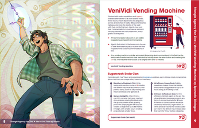 Triangle Agency Fan Zine Image