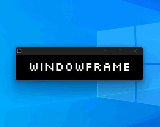 Windowframe Game Cover