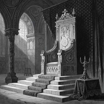 Zachwiany Tron - powieść Image