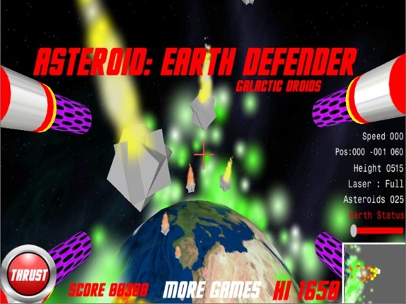 Asteroid : Earth Defender Image