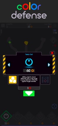 Color Defense - A TD Puzzler screenshot