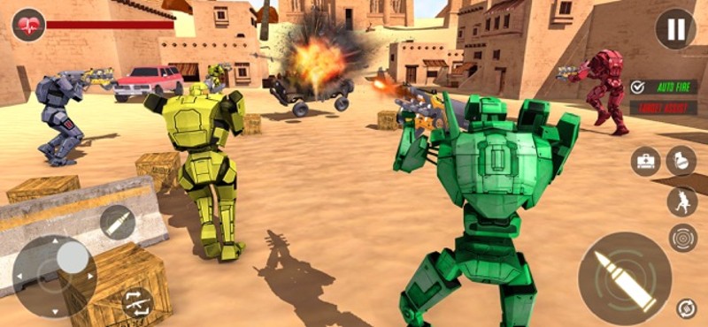 Epic Battle Robot Sim War Game screenshot