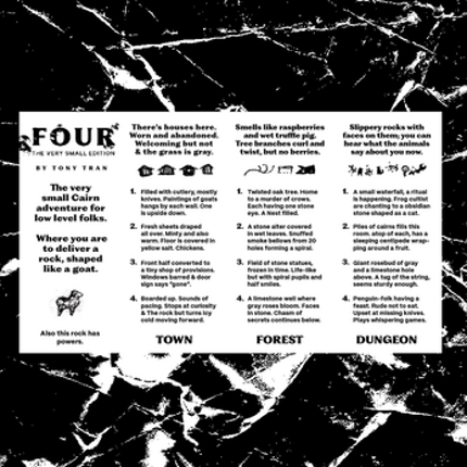 FOUR - The very small edition Image