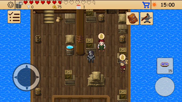 Survival RPG 3:Lost in time 2D screenshot