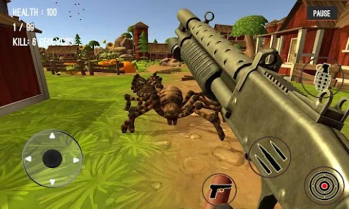Spider Hunter Amazing City 3D Image