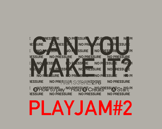 Can You Make It? Game Cover