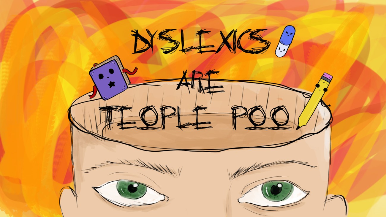 Games like dyslexics are teople poo
