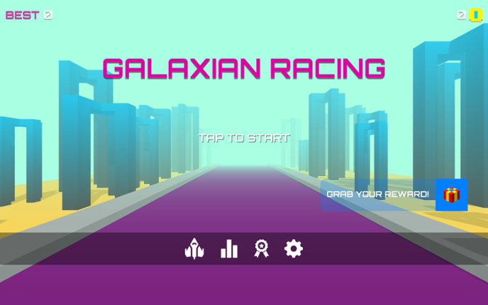 Galaxian Racing Game Cover