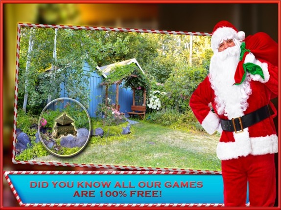 Hidden Object Games Finding Santa screenshot