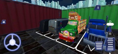 Indian Heavy Truck Driver 3D Image