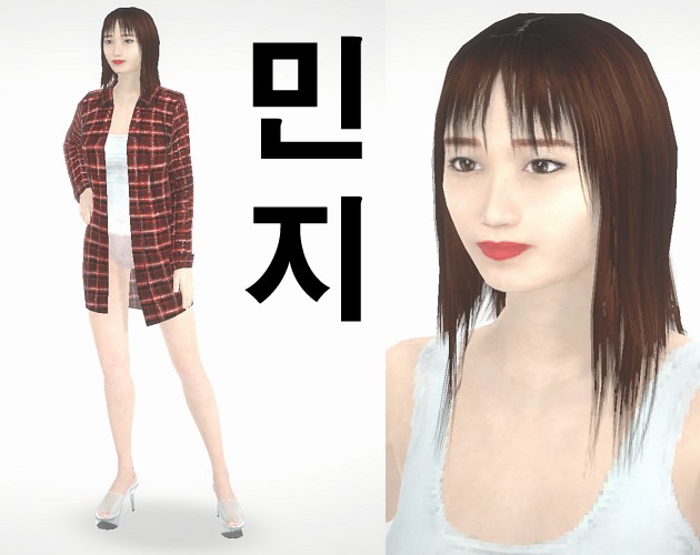 Games like Minji Strip 민지 - 1st Alpha