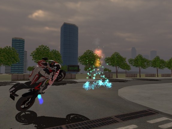Motorbike Driving Simulator 3D screenshot