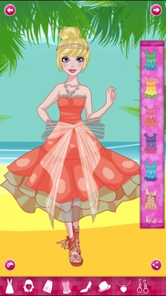 Princess Elsa Beauty Salon — Dress up girls games screenshot