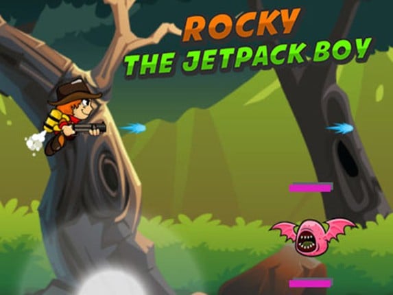 Rocky The Jetpack Boy Game Cover