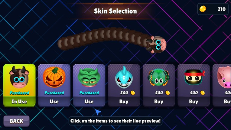 Snake.io - Slither Wormate screenshot