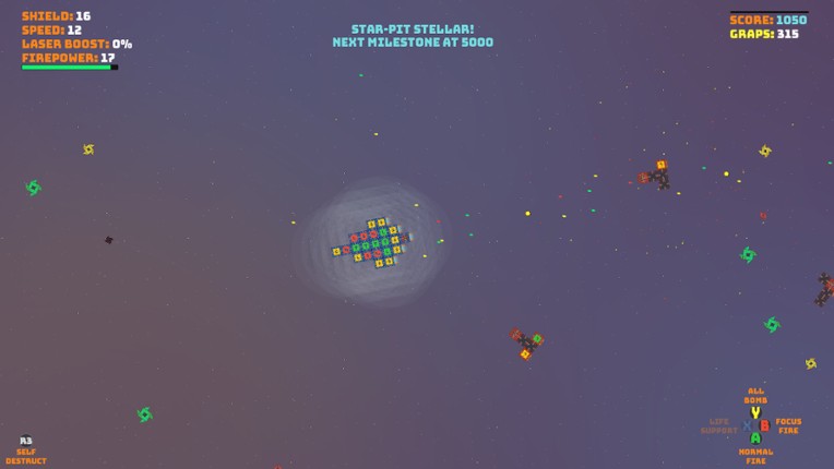 Star-Pit Starship screenshot