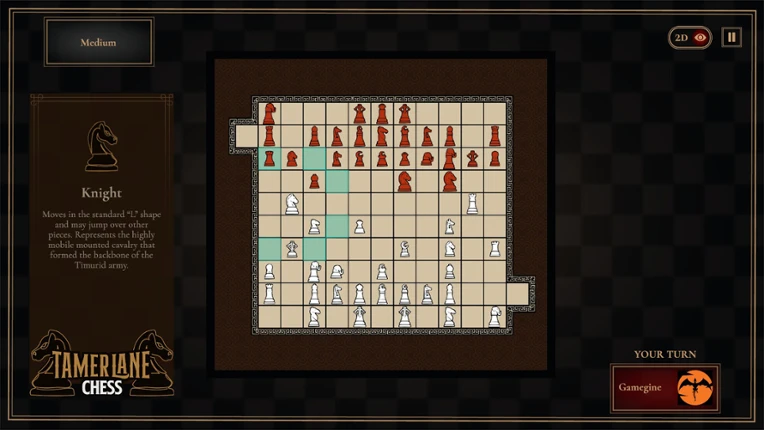 Tamerlane Chess screenshot