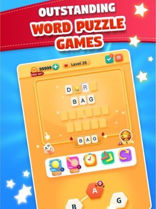 Wordly: Link to Create Words! screenshot