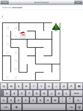 Xmas Tree Maze (santa vs the snowman) Image