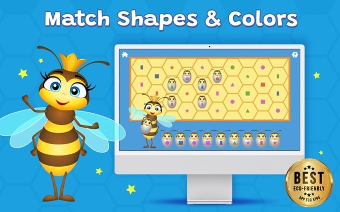 123 Kids Fun Bee World Games screenshot