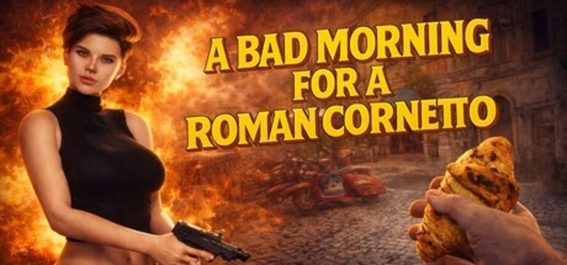 A Bad Morning for a Roman Cornetto Image