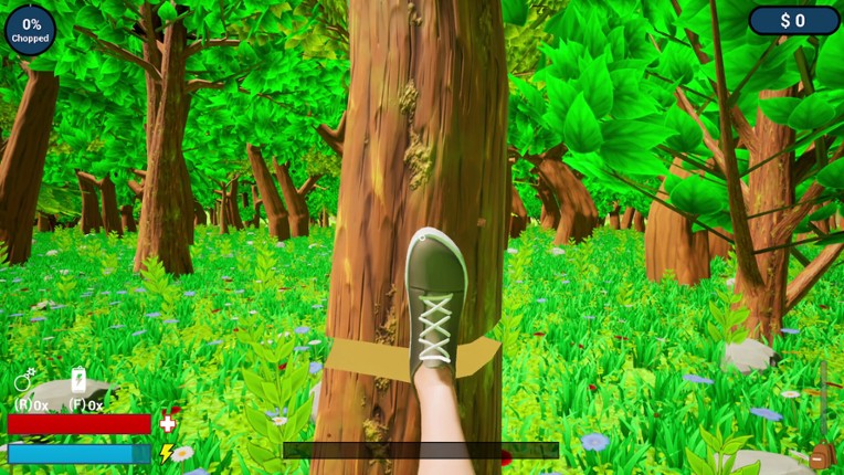 A Game About Cutting A Tree screenshot