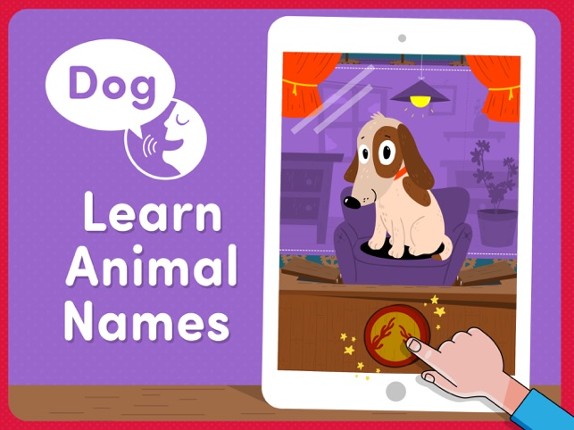 Animal games for 2 3 year olds screenshot