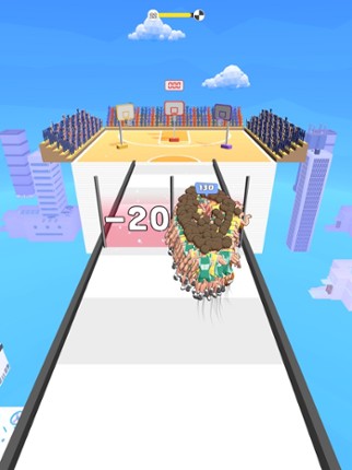 Basketball Run 3D screenshot