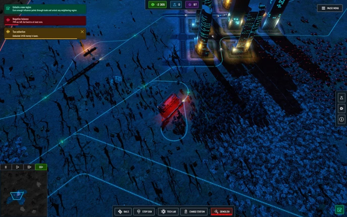 Cargo Protocol: Cyberpunk Trains Image