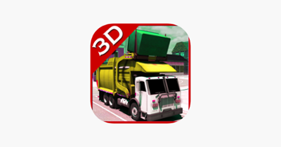 City Garbage Pickup Truck Driving Simulator Image