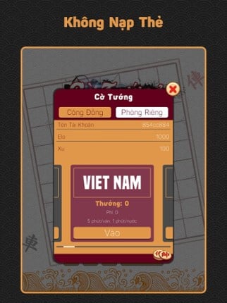 Cờ Tướng Online - Cờ Úp Online screenshot