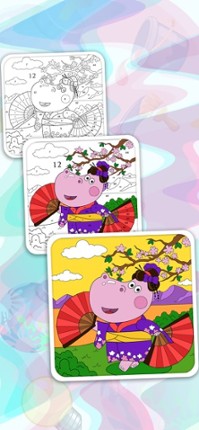 Color by Number with Hippo screenshot