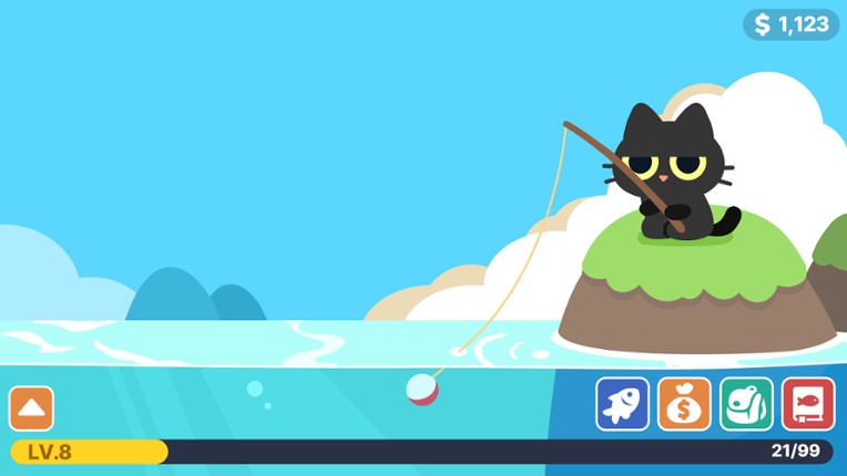 Desktop Fishing Cat screenshot