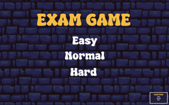 Exam Game Image