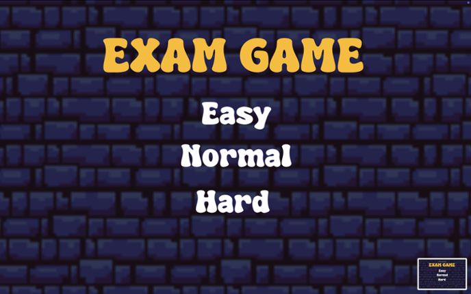 Exam Game Image