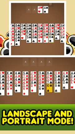 Fortress Solitaire Classic Cards Time Waster Brain Skill Free screenshot