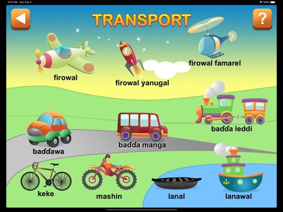 Fulfulde First Words Image