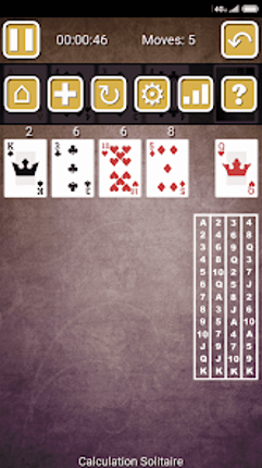 Calculation Solitaire Image