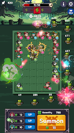 Heroes vs. Evil: Gacha defense screenshot