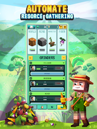 Grind Craft 2 - Idle Build Sim screenshot