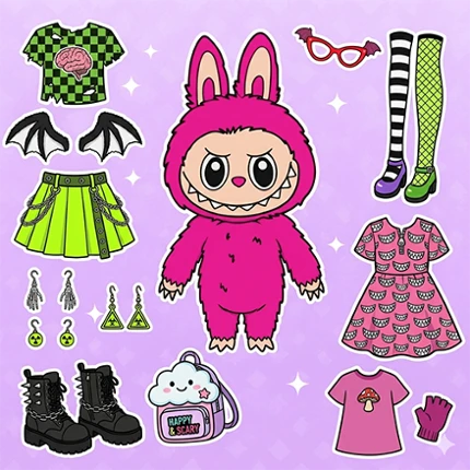 Labubu Games: Dress up & Merge Image
