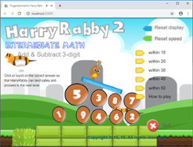 HarryRabby2 Add & Subtract 3-digit Numbers FREE Image